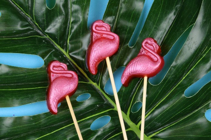 HOW TO MAKE FLAMINGO JELLY SOAP