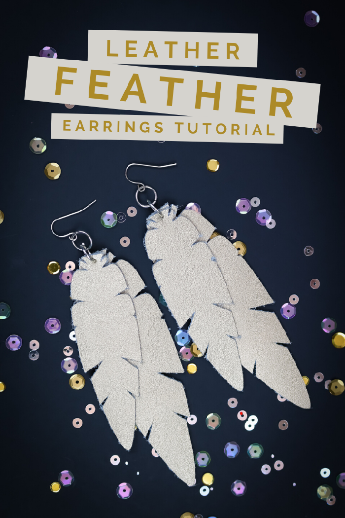 Diy Feather Earrings Free Svg File Crafts Mad In Crafts