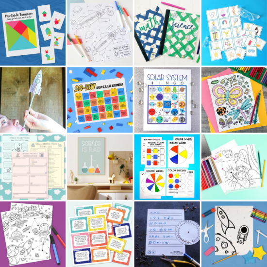 FREE PRINTABLE LEGO CHALLENGE CALENDAR Printables Mad in Crafts