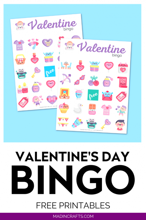 Printable Valentines Bingo Game