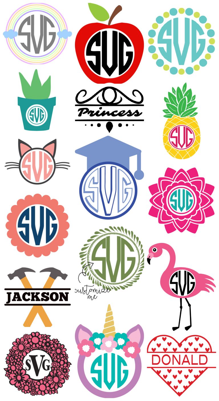 Download FREE GRADUATION MONOGRAM SVG SVG Mad in Crafts