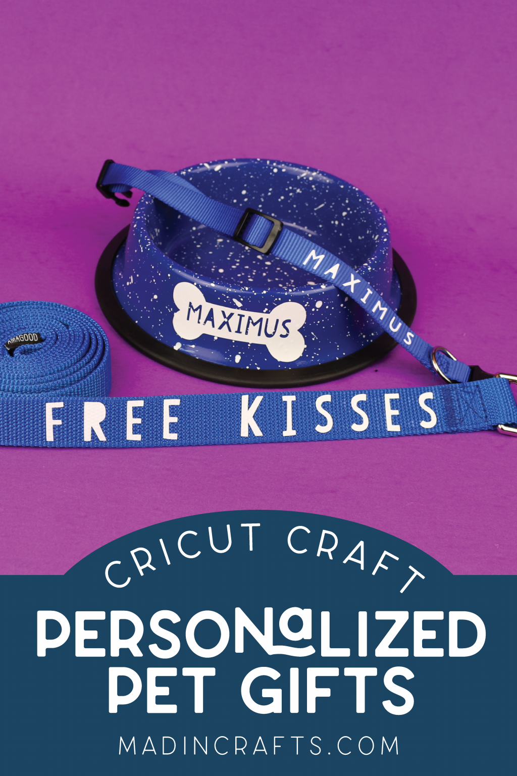 PERSONALIZED PET GIFT WITH CRICUT Crafts Mad in Crafts