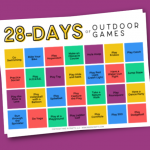 free printable outdoor activity challenge calendar