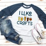 I like crafts beer shirt with jeans
