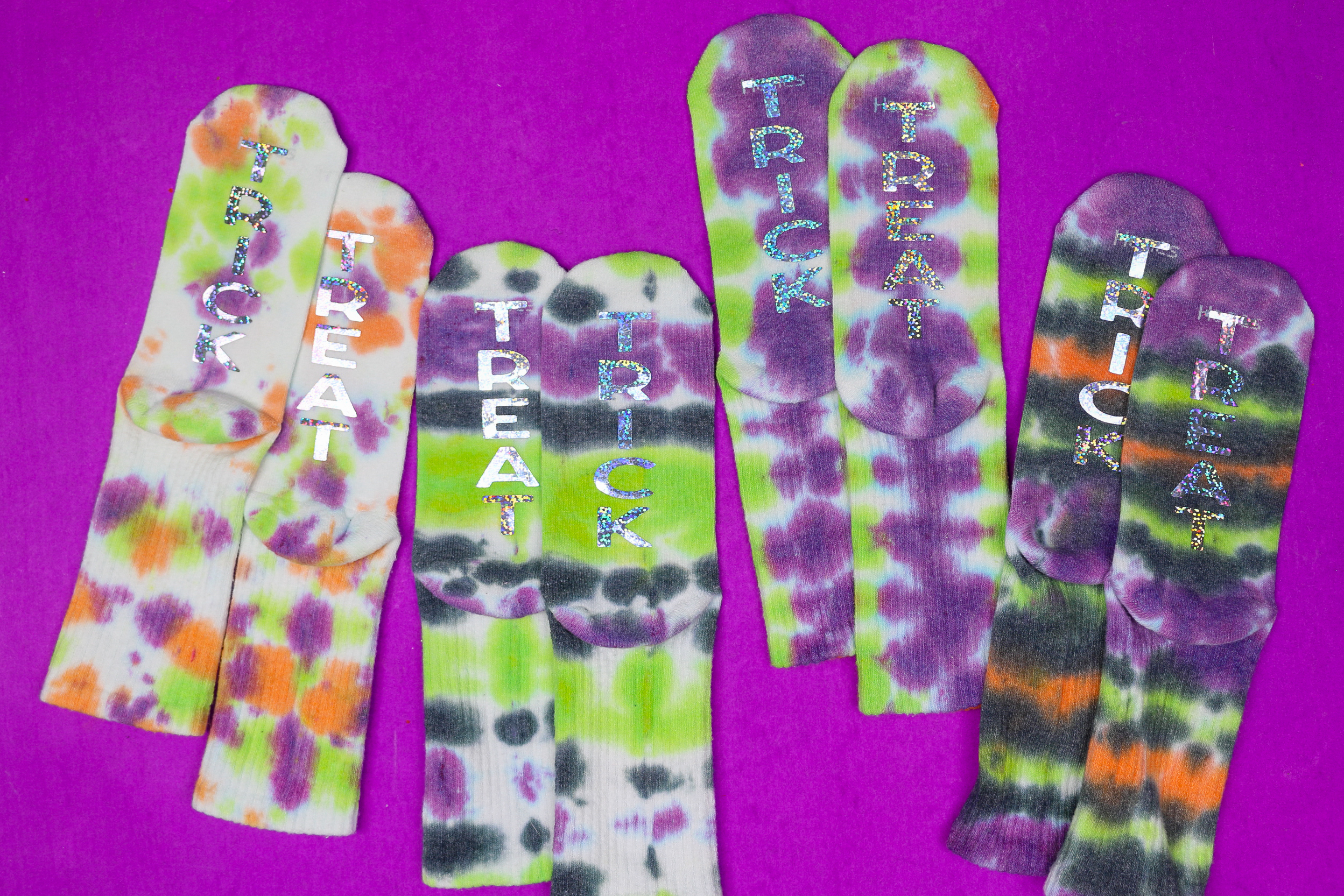 Tie Dyed Socks – Rit Dye
