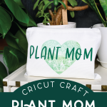 plant mom zipper bag by plants