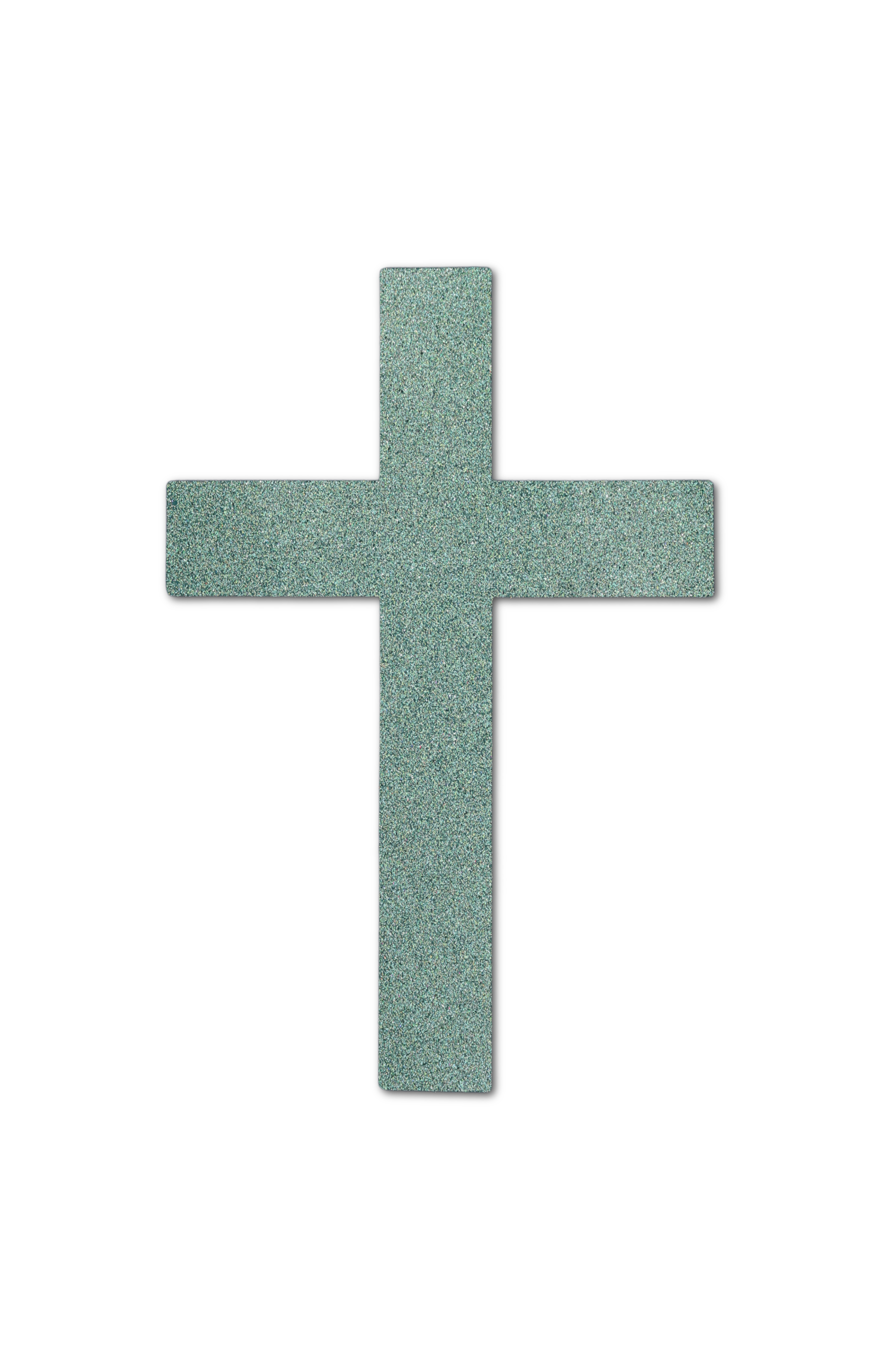 the bottom layer of a paper cross