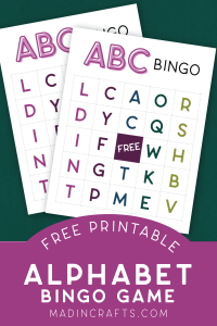 FREE ALPHABET BINGO PRINTABLE Printables Mad in Crafts