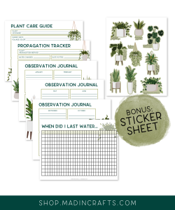 FREE PRINTABLE PLANT CARE GUIDE Crafts Mad in Crafts