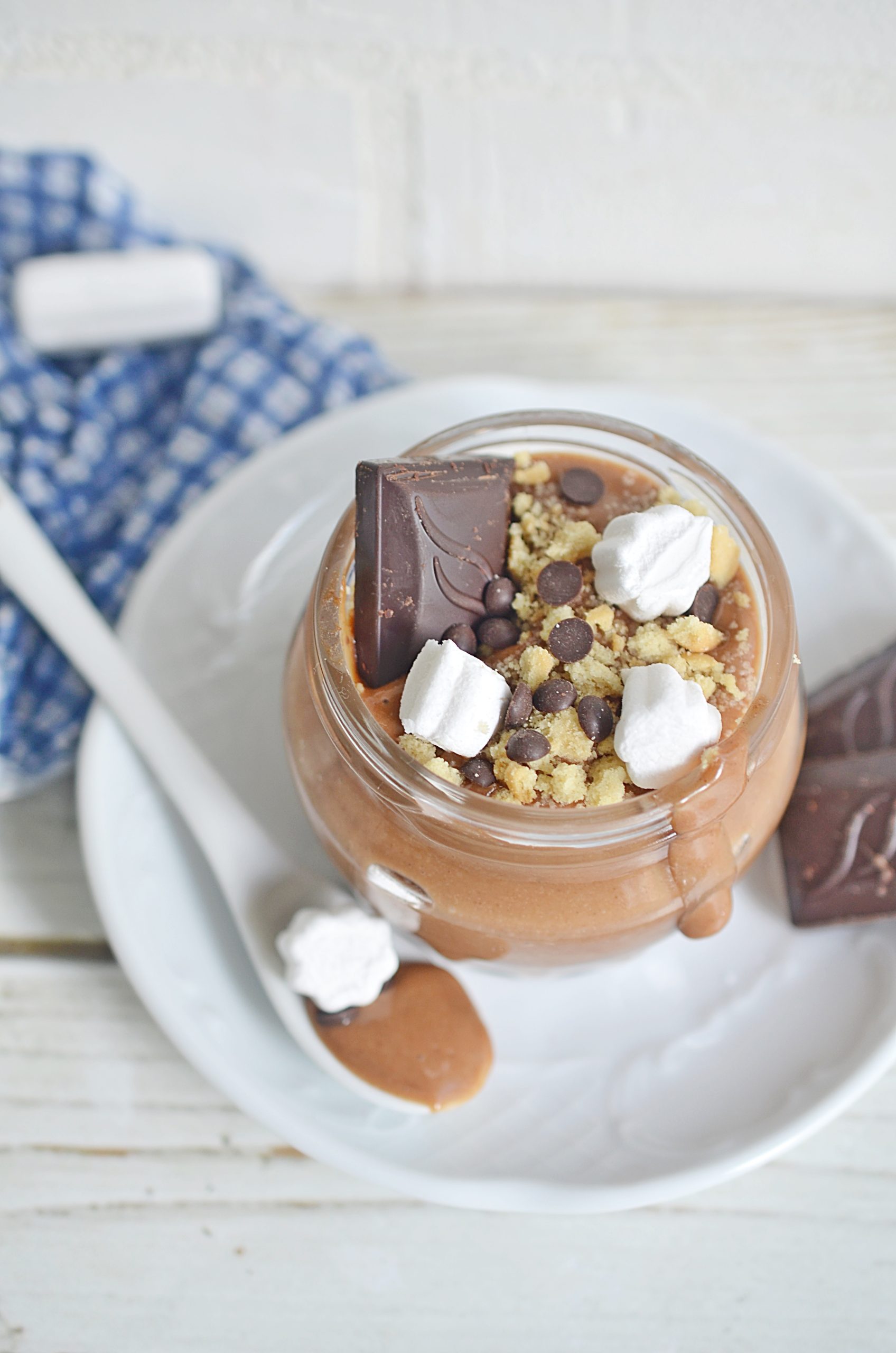 S'MORES PUDDING SHOTS