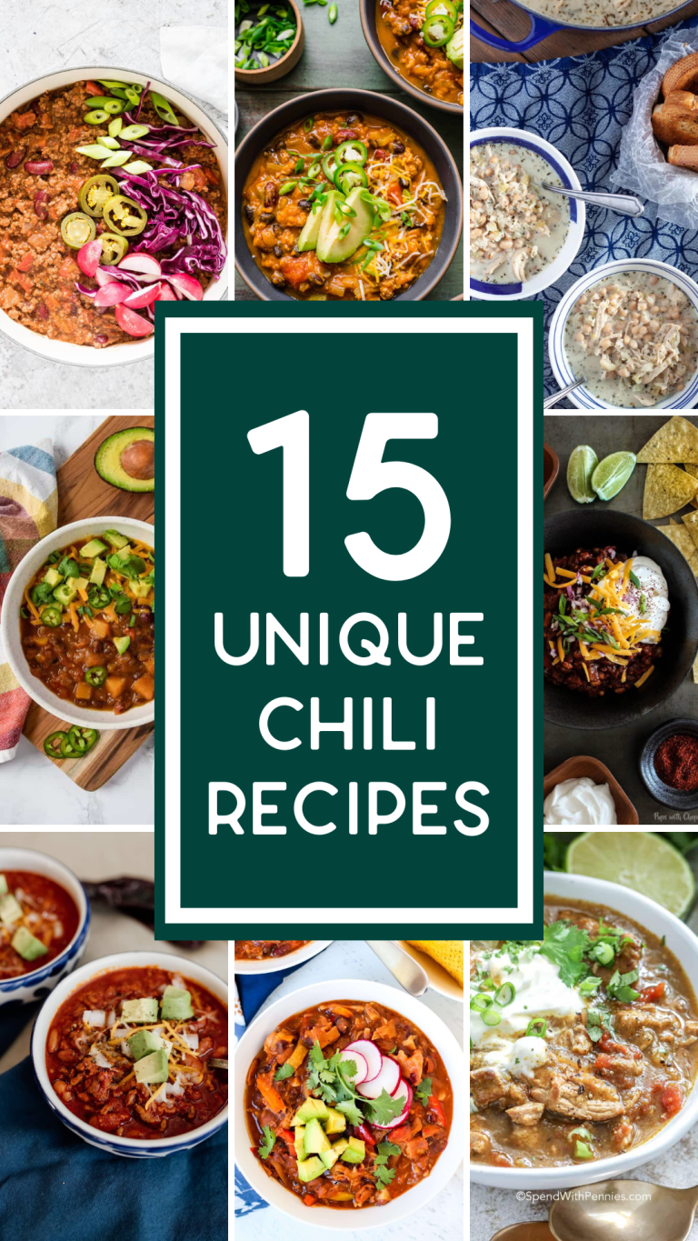 15 UNIQUE CHILI RECIPES FOR FALL Round-Ups Mad In Crafts