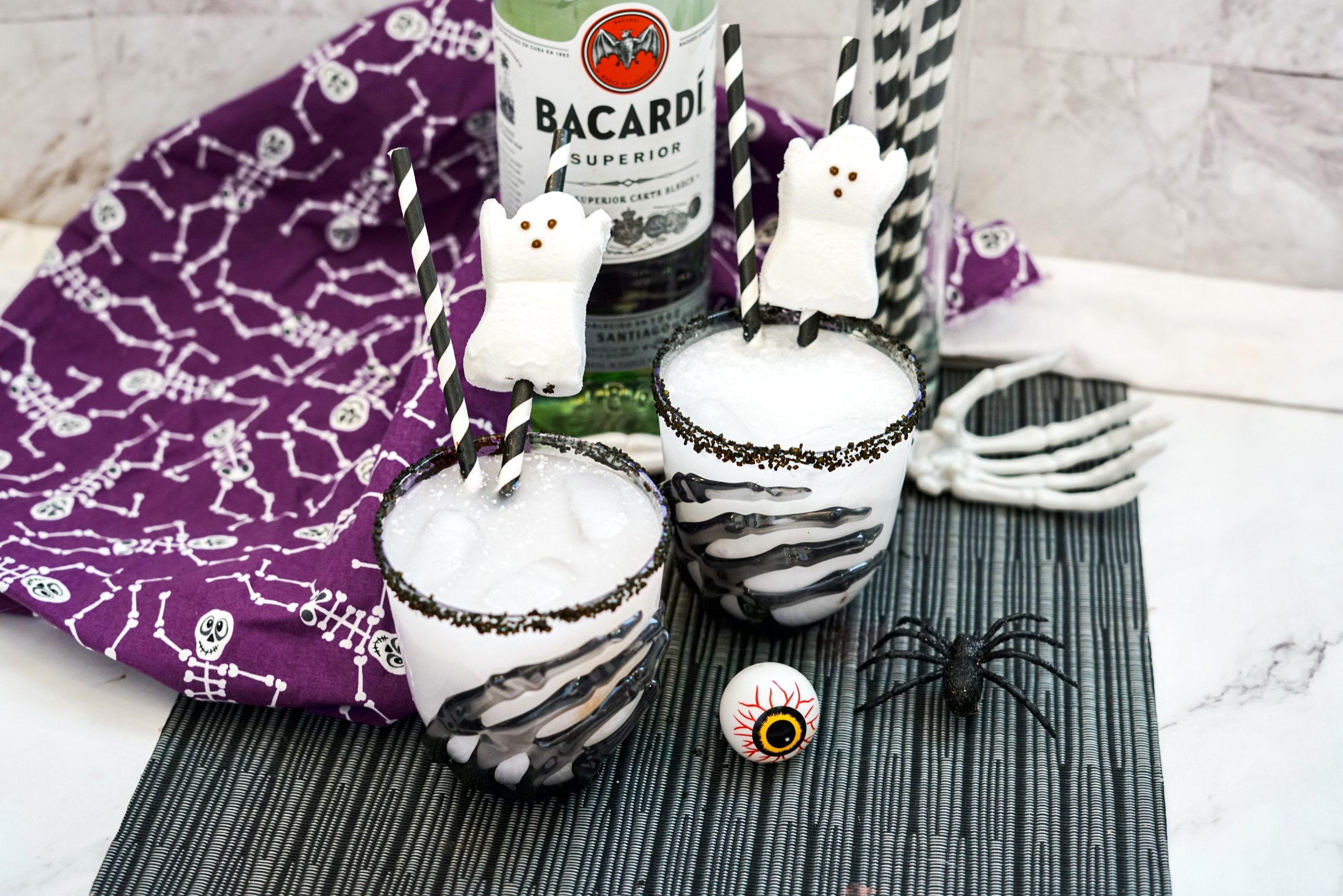 LIQUID GHOST HALLOWEEN COCKTAIL RECIPE