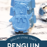 blue penguin melt and pour soaps