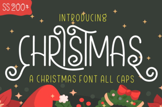 31 FESTIVE FONTS FOR CHRISTMAS Crafts Mad in Crafts