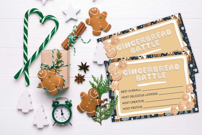 GINGERBREAD HOUSE CONTEST PRINTABLES Crafts Mad in Crafts