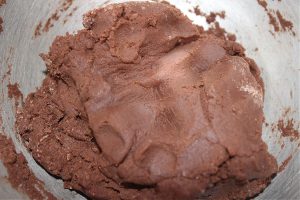 salted chocolate shortbread cookie dough