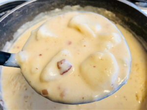 cooked fully loaded baked potato soup